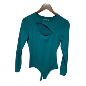 Abercrombie & Fitch Bodysuit Turquoise Size Medium
